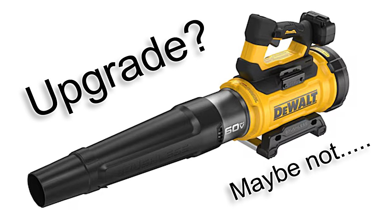 Обзор нового воздуходува Dewalt DCBL777 60 В