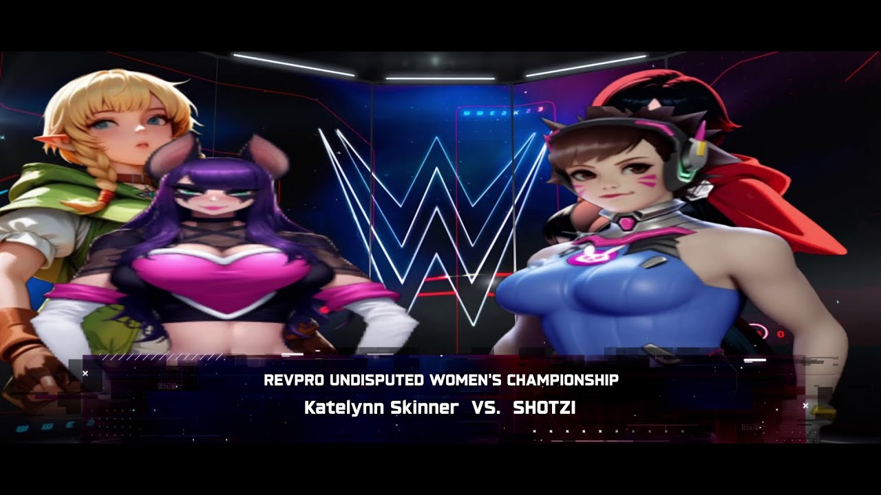 Katelynn Skinner (2-3) vs. Shotzi (2-2) for the REV PRO Women's Championship