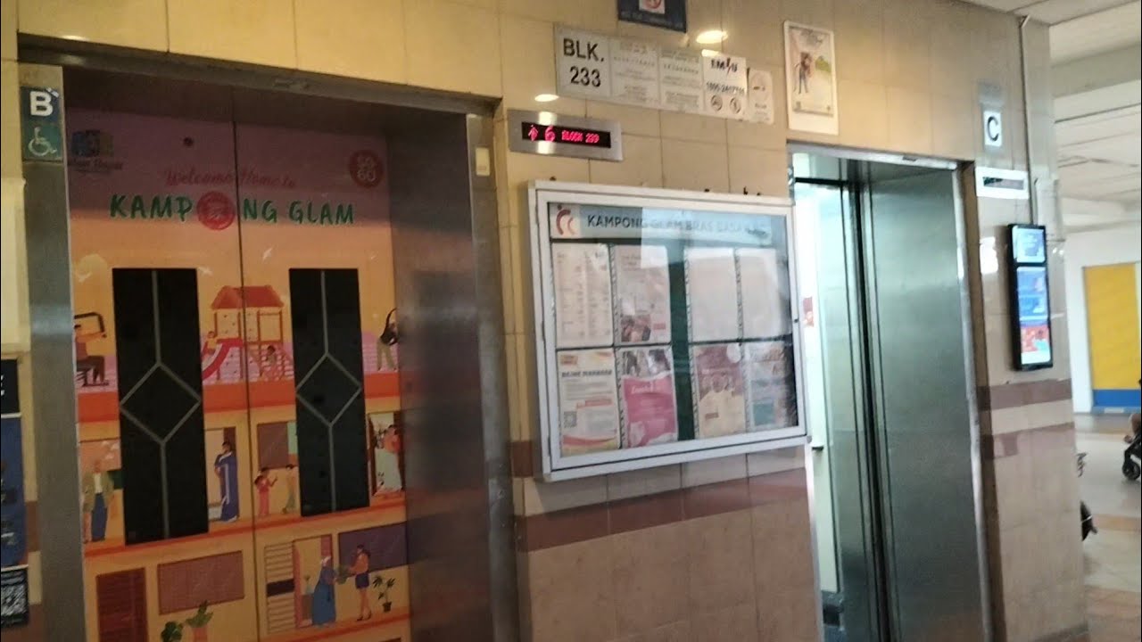 Lifts at Bras Basah Complex Part 2