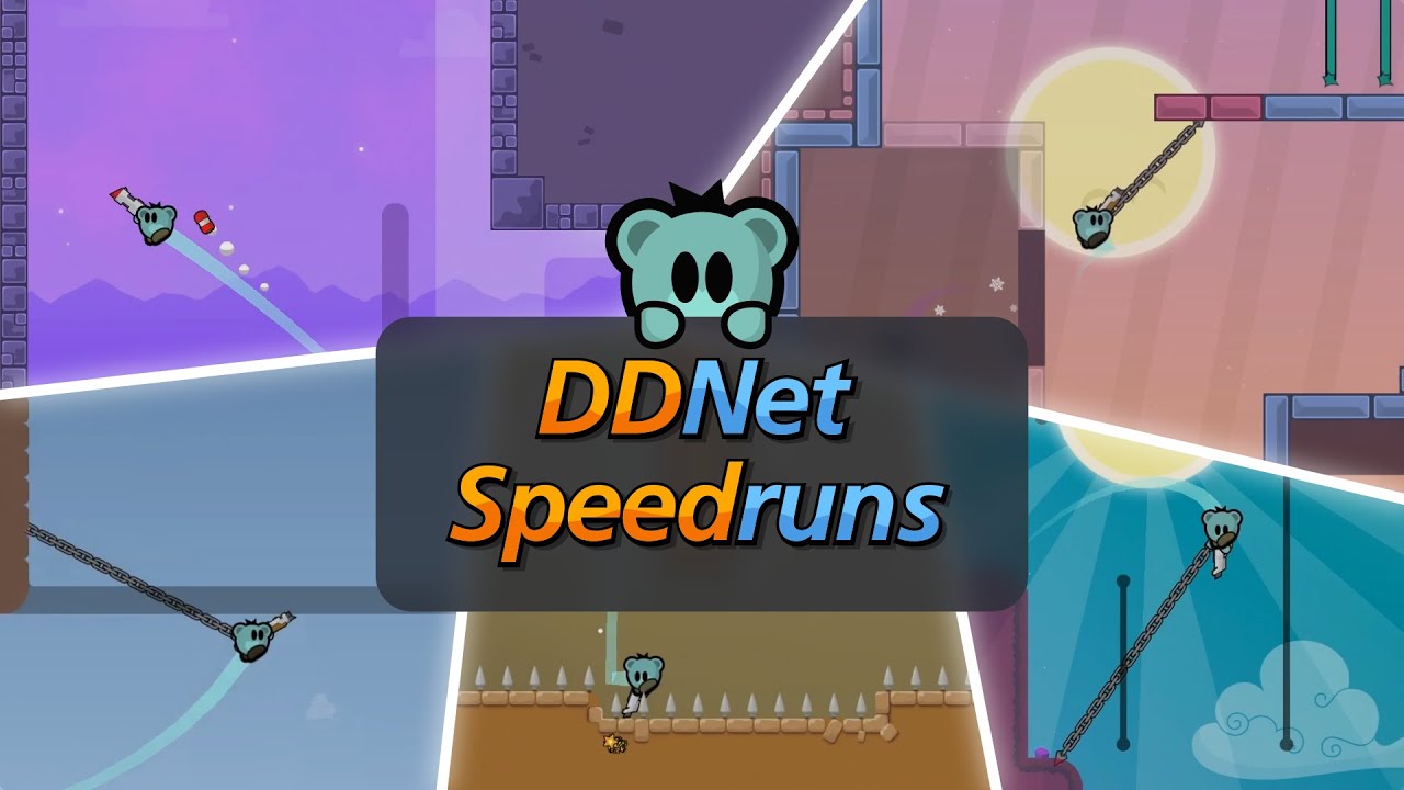 a few ddnet speedruns | DDNet Speedrun Compilation #1