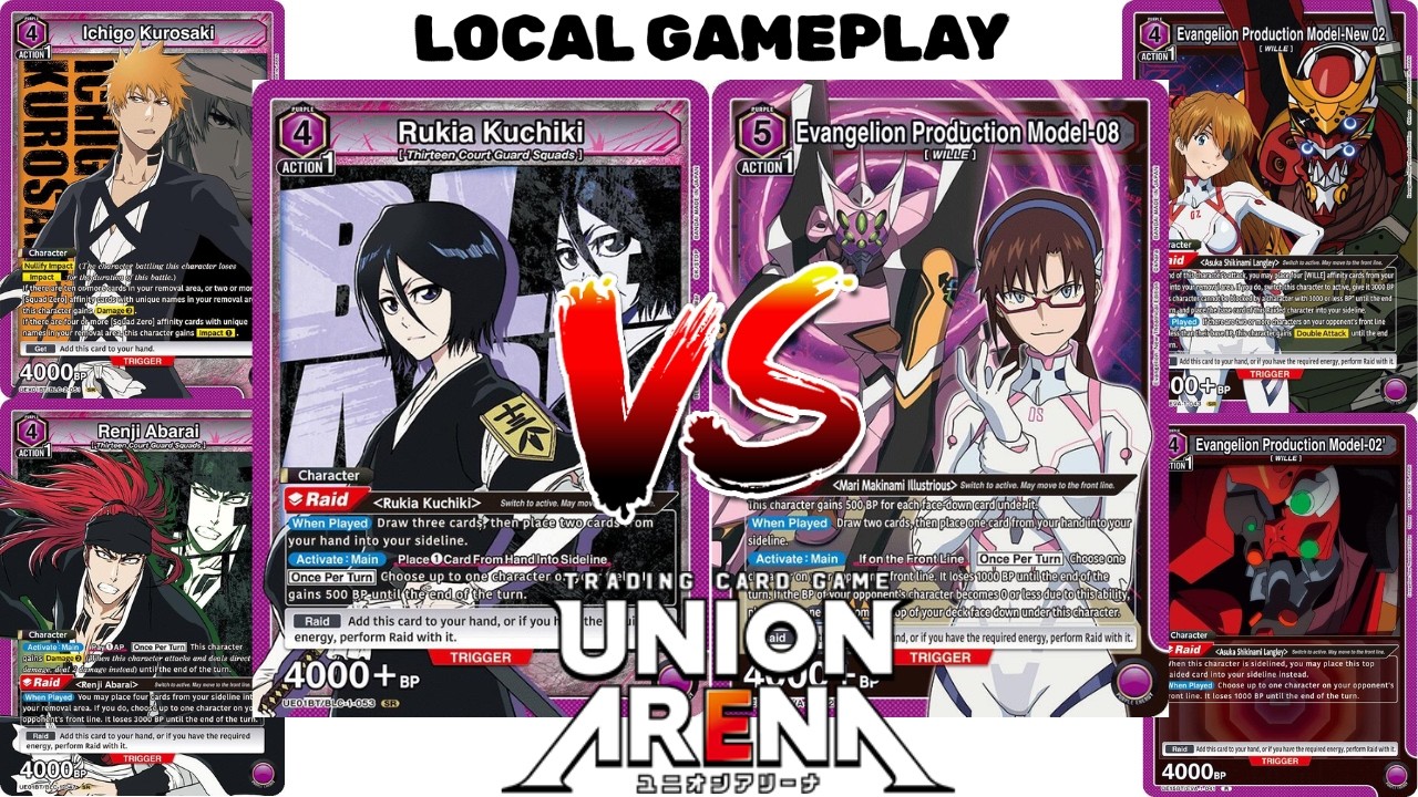 [Union Arena] Local Gameplay–Purple Bleach vs Purple Willie | Round 1 (3/5/26)
