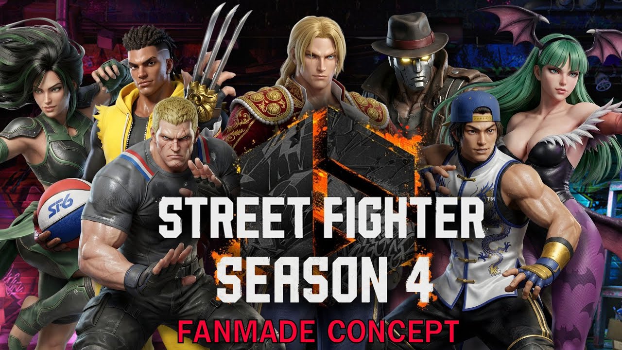 Street Fighter 6 &ndash; My Concept DLC Character Wishlist! for season 4? [ 40 Fighters ]