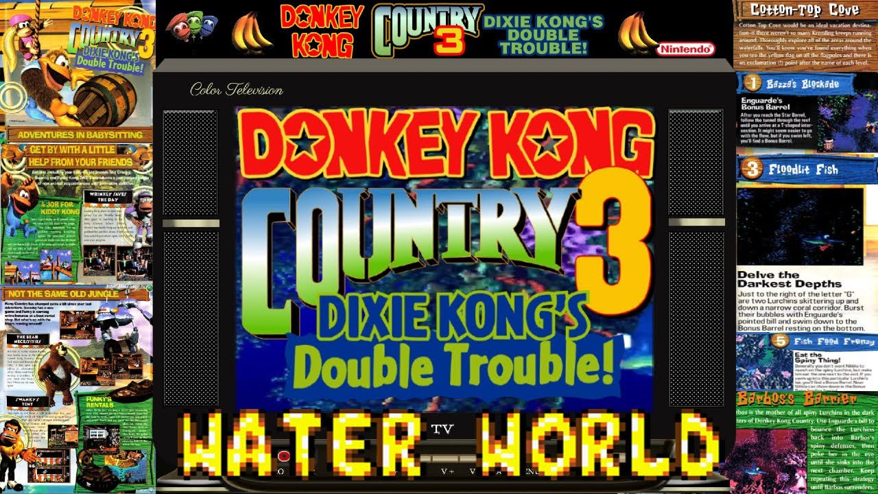 Donkey Kong Country 3 Music Water World