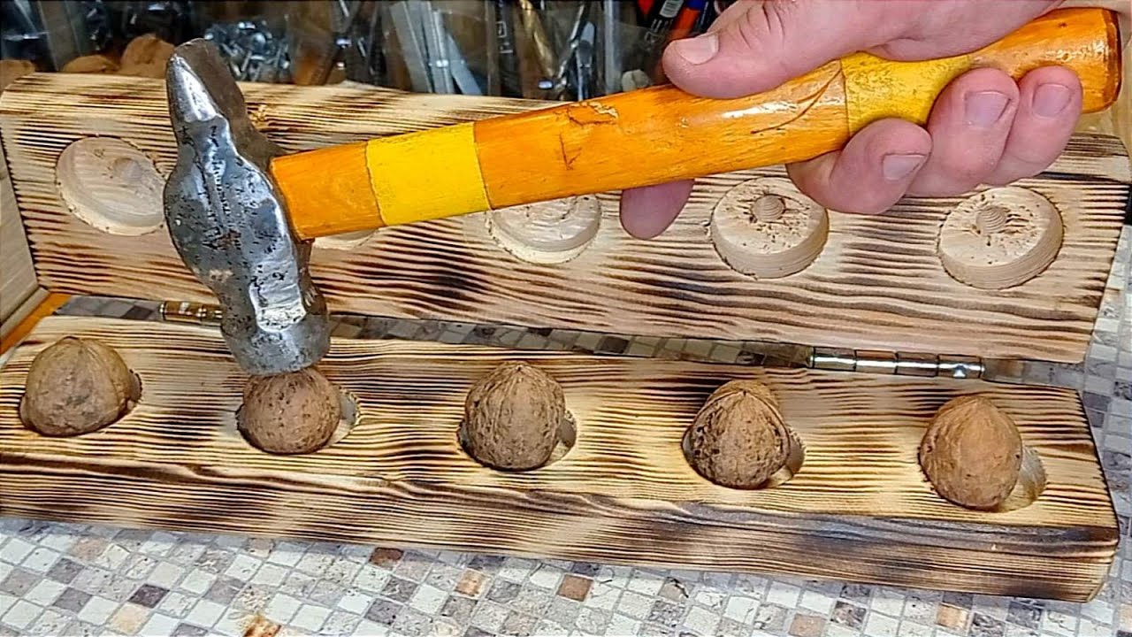 Ореходавка (Орехокол)своими Руками, КАК БЫСТРО очистить ОРЕХИ !!Орехи для Мужчин В этом ПАШТЕТЕ !!!!
