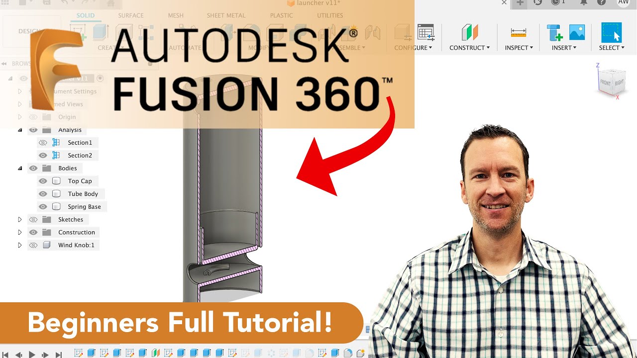 Учебное пособие по Fusion 360 &mdash; Учебное пособие по 3D-моделированию для начинающих