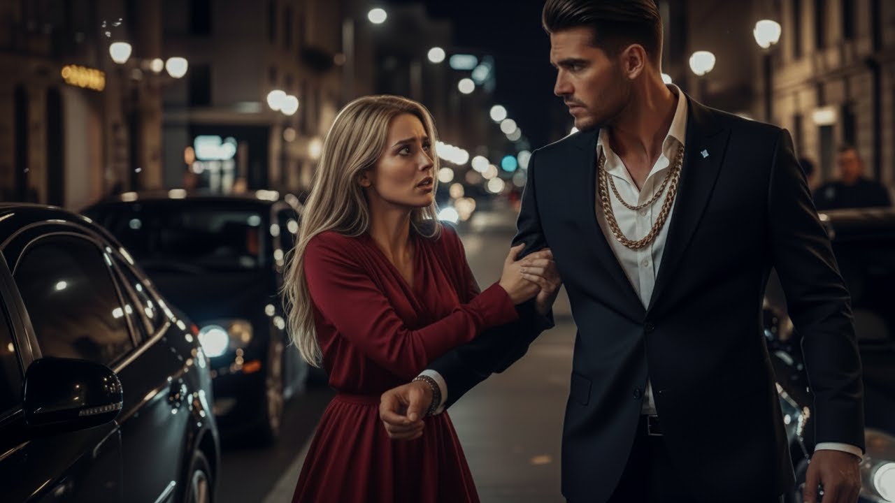 Com Medo, Ela Agarrou a Mão de um Estranho... sem saber que ele era um chefe da máfia