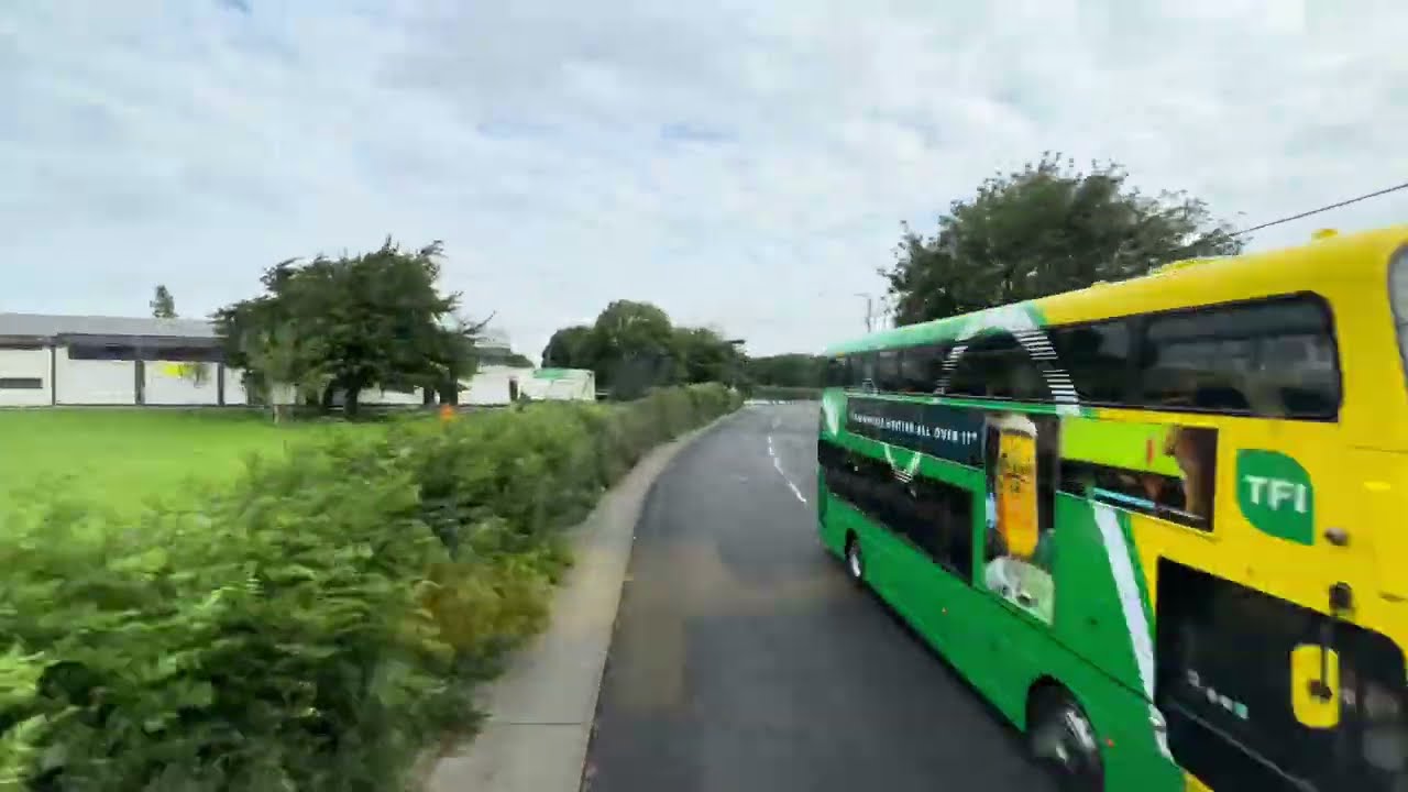 DUBLIN IRELAND: Rossmore - Hawkins Street , ROUTE 150/ 37stops 43min 7.1km