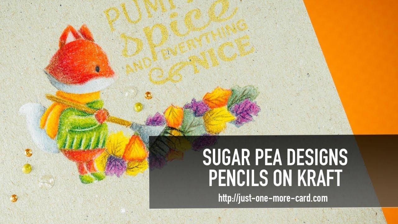 Fall Coloring: Pencils on Kraft