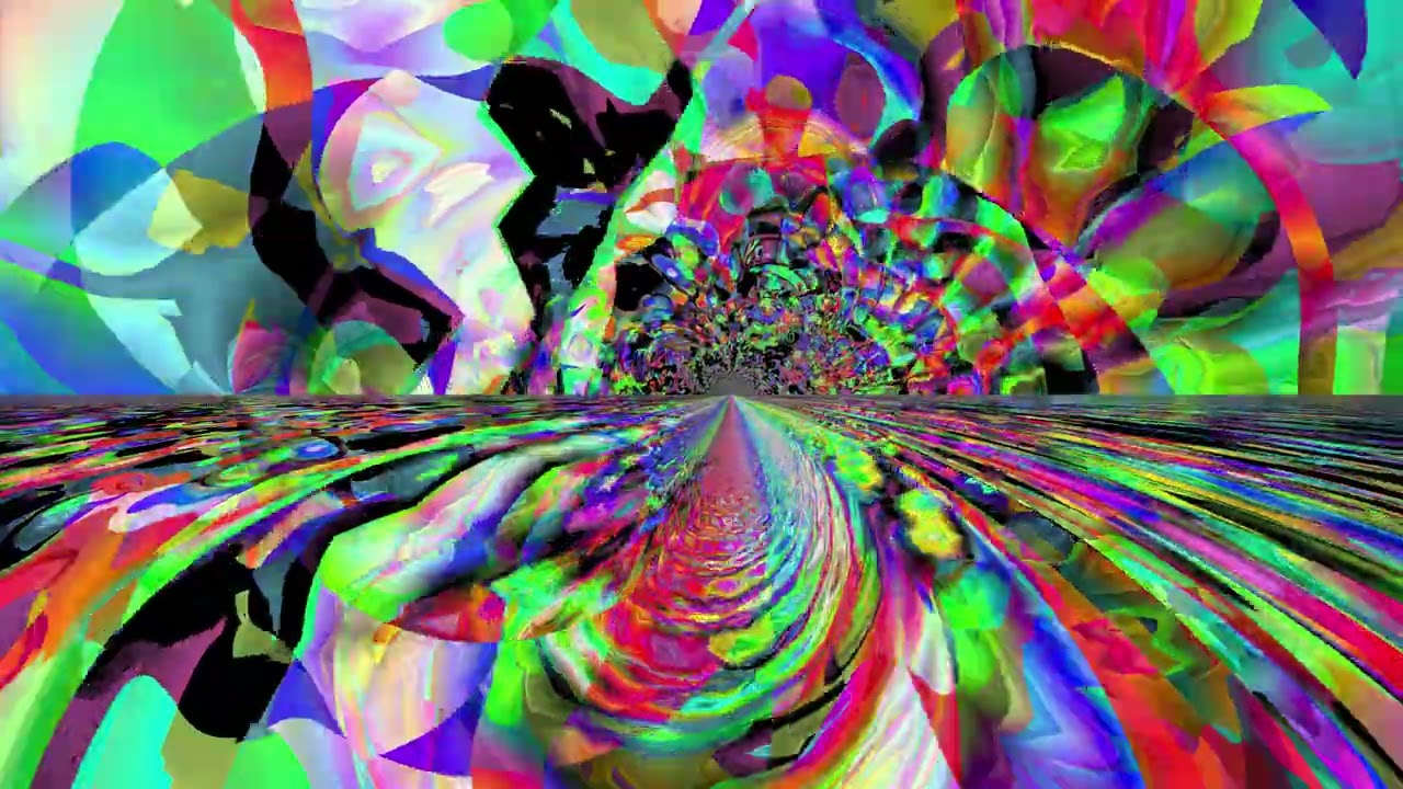 Abstract video synthesis loop 4K 60fps 180secs yuqi 005