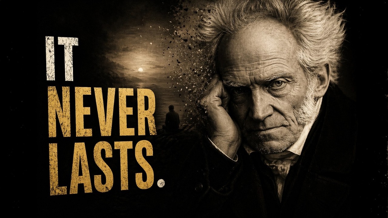 Why You Never Feel Happy (Even When Everything Is Fine) – Schopenhauer Explains