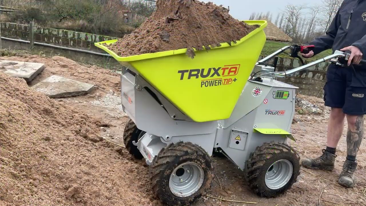 💥The EB500 TRUXTA Battery Powered Minidumper!💥