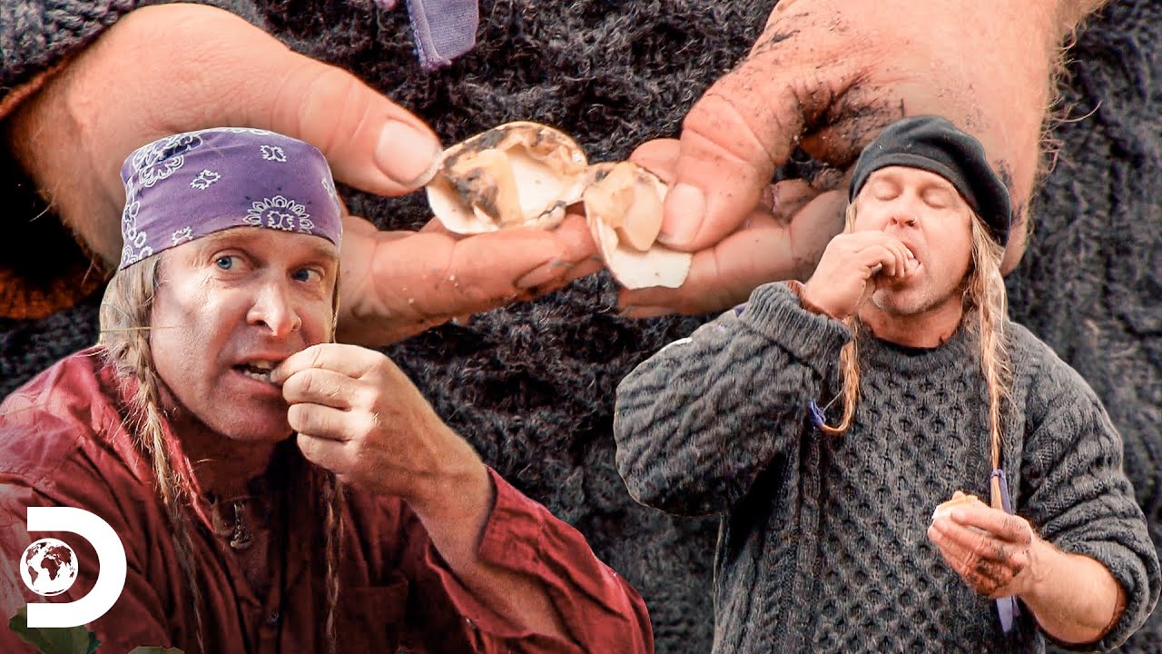 Las comidas m&aacute;s ex&oacute;ticas de Cody Lundin para sobrevivir​ | Desaf&iacute;o X 2 | Discovery Latinoam&eacute;rica