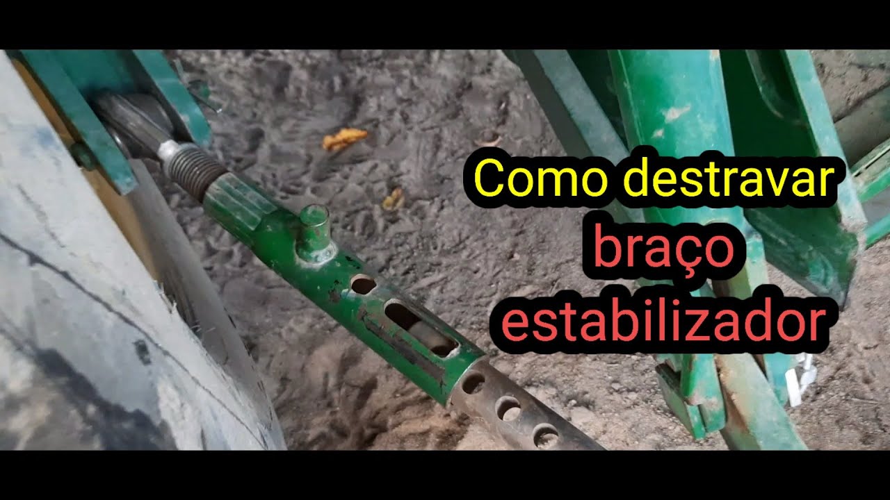 braço estabilizador do hidraulico