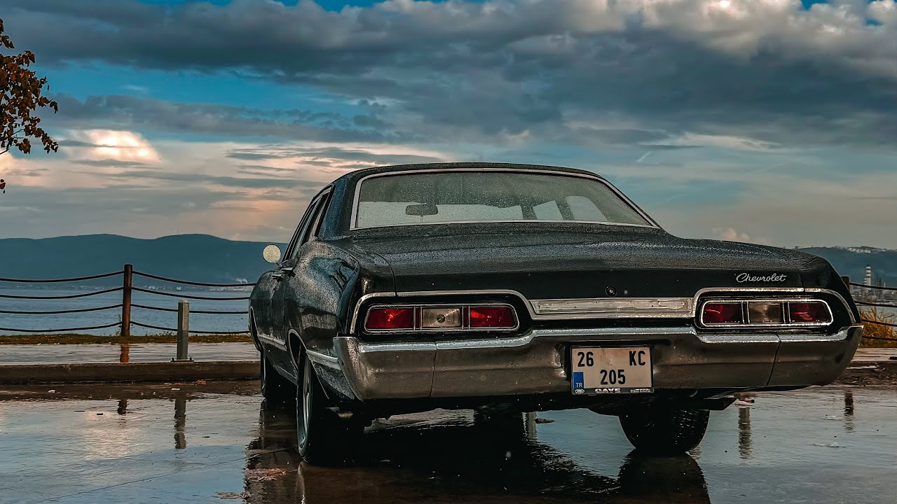 V8 mi 6 Silindir Mi? | Yalova'ya Doğru Kısa POV | 1967 Chevrolet İmpala
