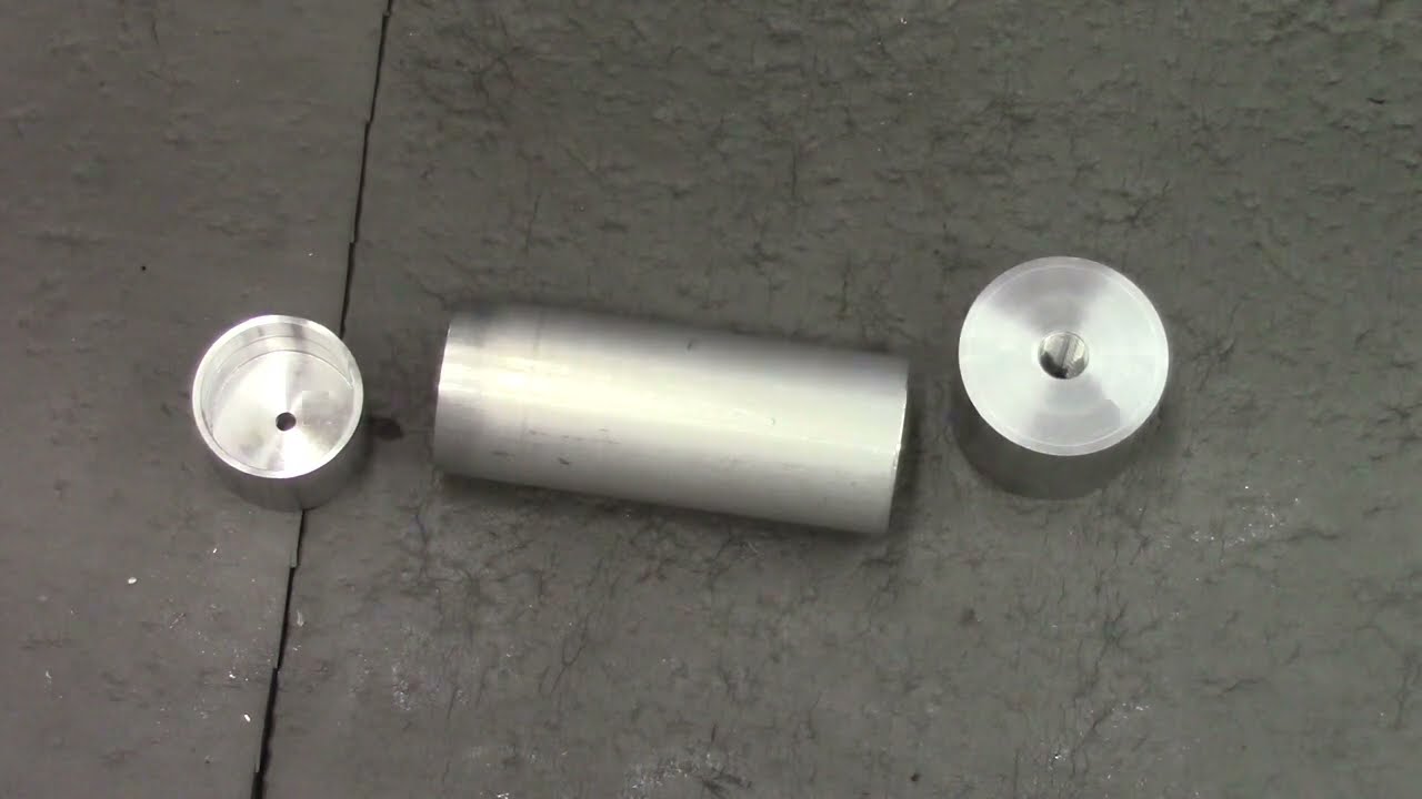 Making an air rifle moderator UK Part 1