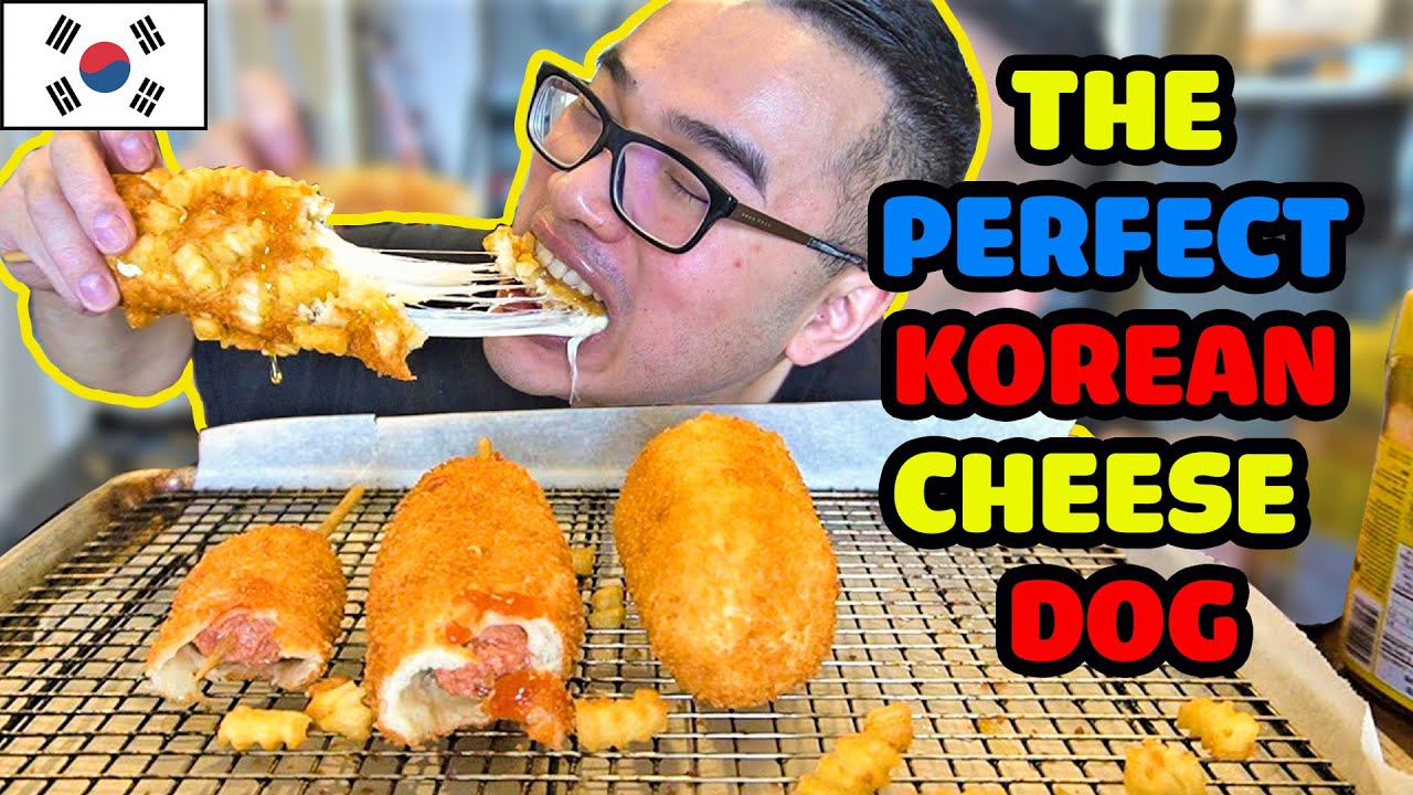 The Perfect KOREAN CHEESE DOG.