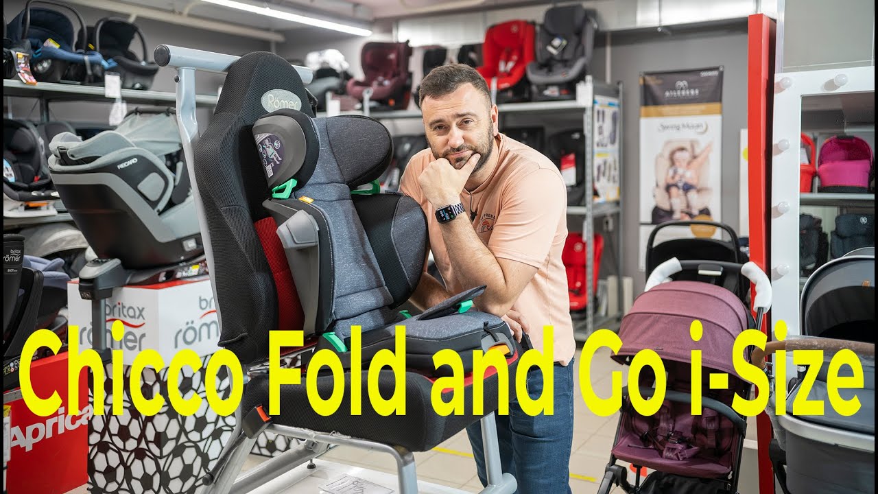 Chicco Fold and Go i Size – автокресло от 3 до 12 лет