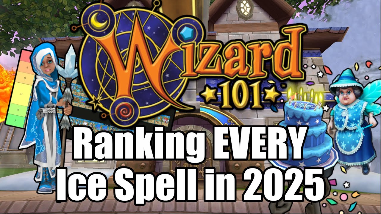 Рейтинг ВСЕХ ледяных заклинаний (PvE) в Wizard101