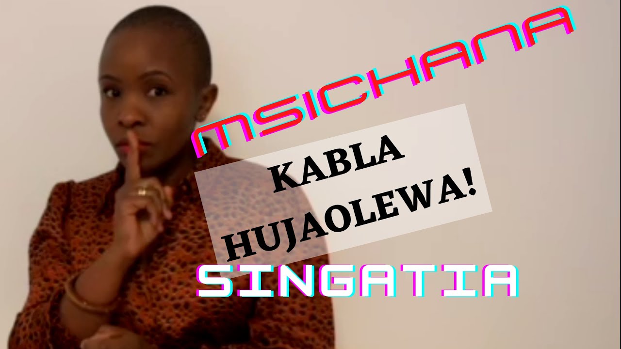 KABLA HUJAOLEWA-Mambo muhimu ya kuzingatia.