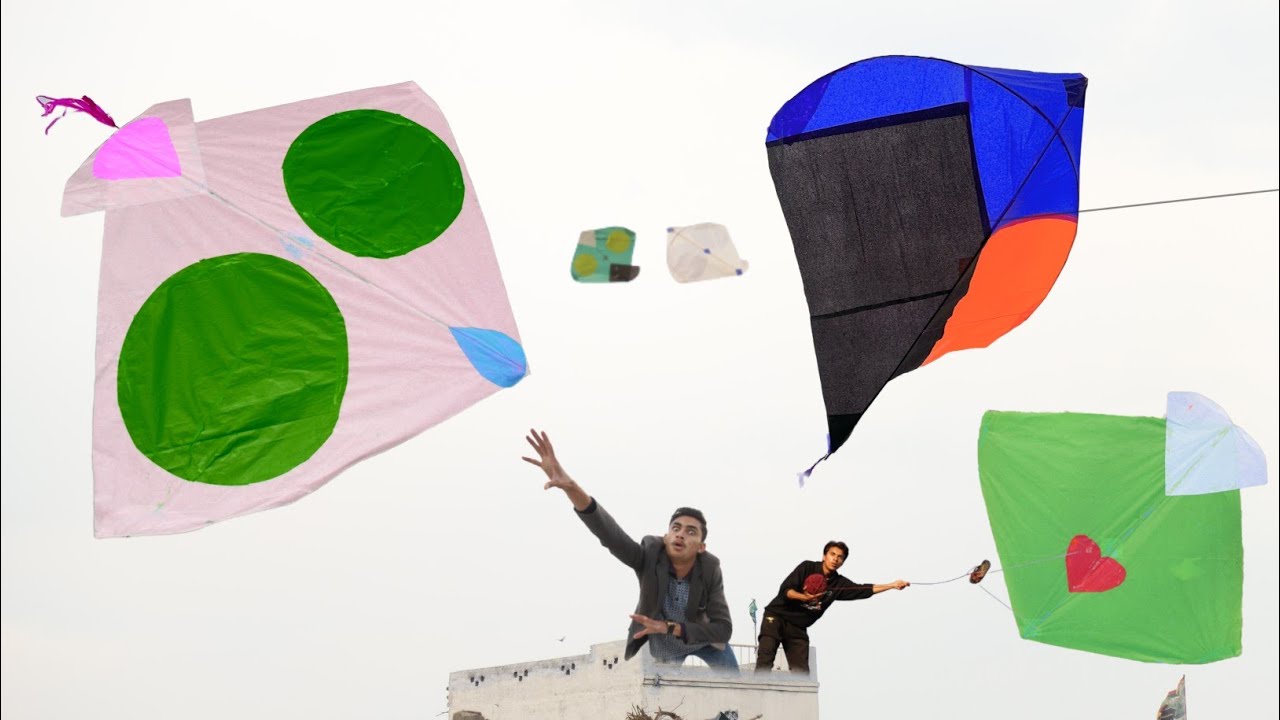 Big Gudda Catch Vs Make Patang With Tukkal | Kites