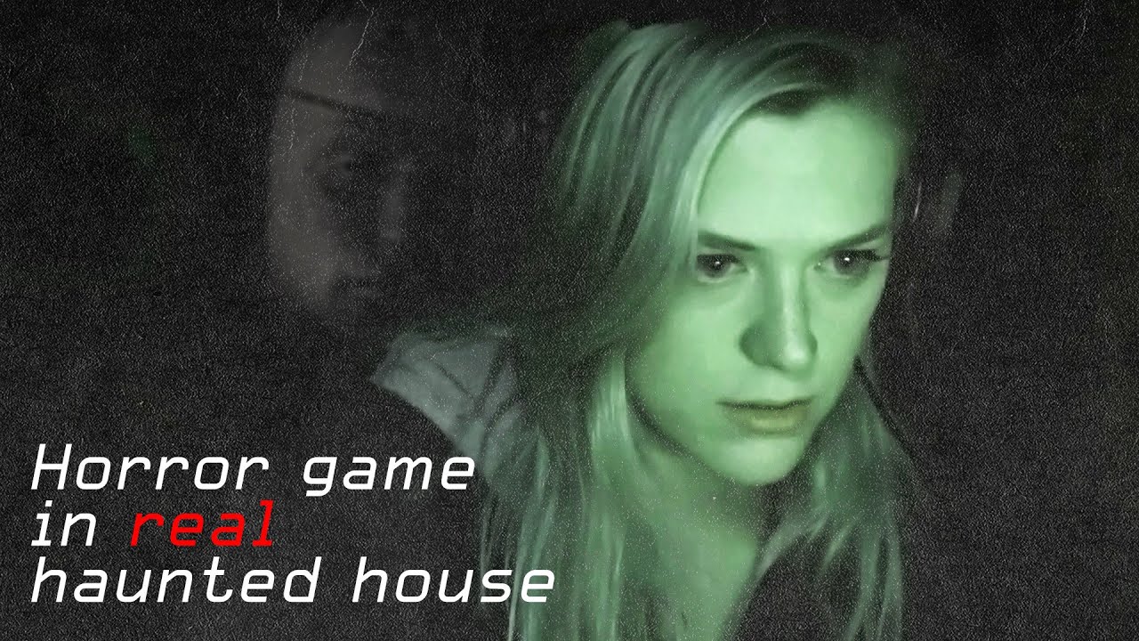 Playing A Horror Game In A Real Haunted House Challenge