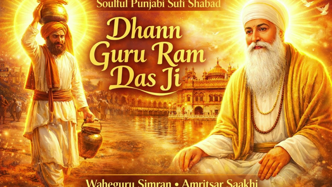 Dhann Guru Ram Das Ji | Soulful Punjabi Sufi Shabad | Story of Guru Ram Das Ji | Waheguru Simran