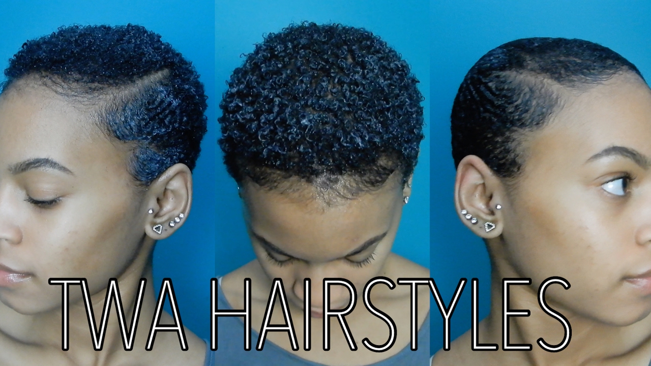 3 Easy TWA Hairstyles