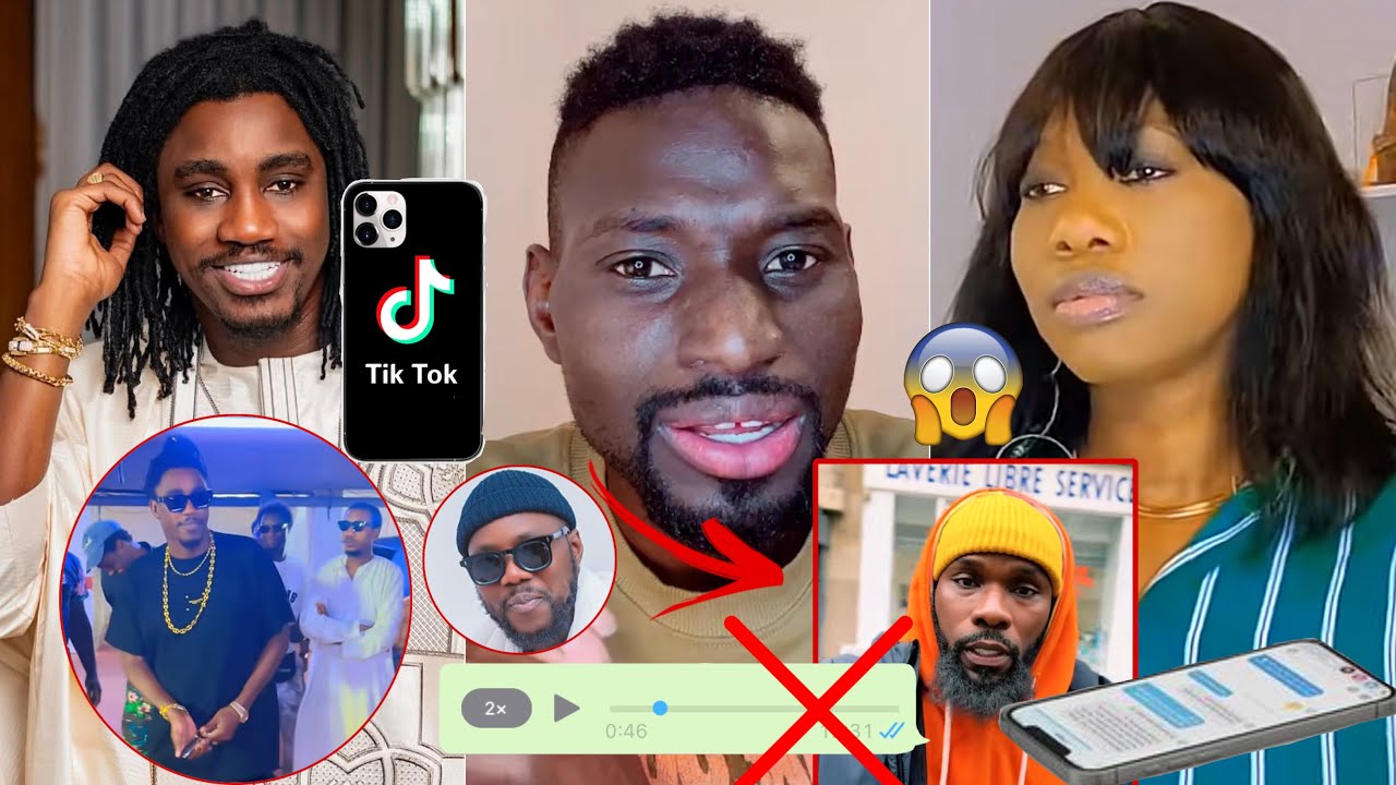 En Live Adamo Khoulo Ak Pascal Attaque Wally Seck Snapchat de  Metshop ak niang Rox😮