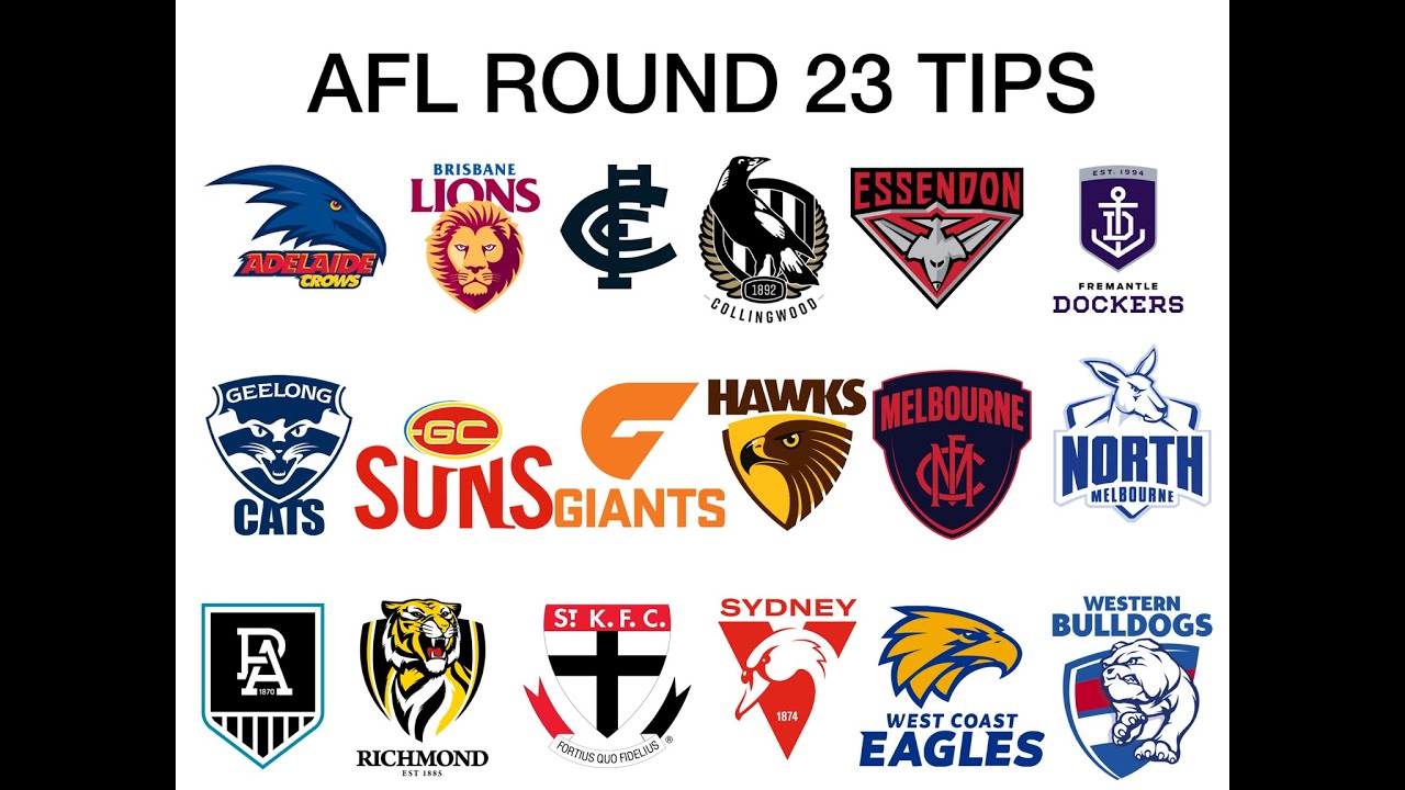 2021 AFL Round 23 Tips | +Margin Comp