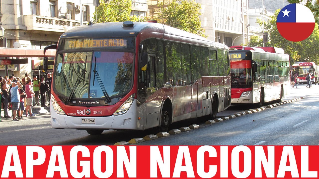 Red | Movimiento de Buses durante el “Apagón Nacional”