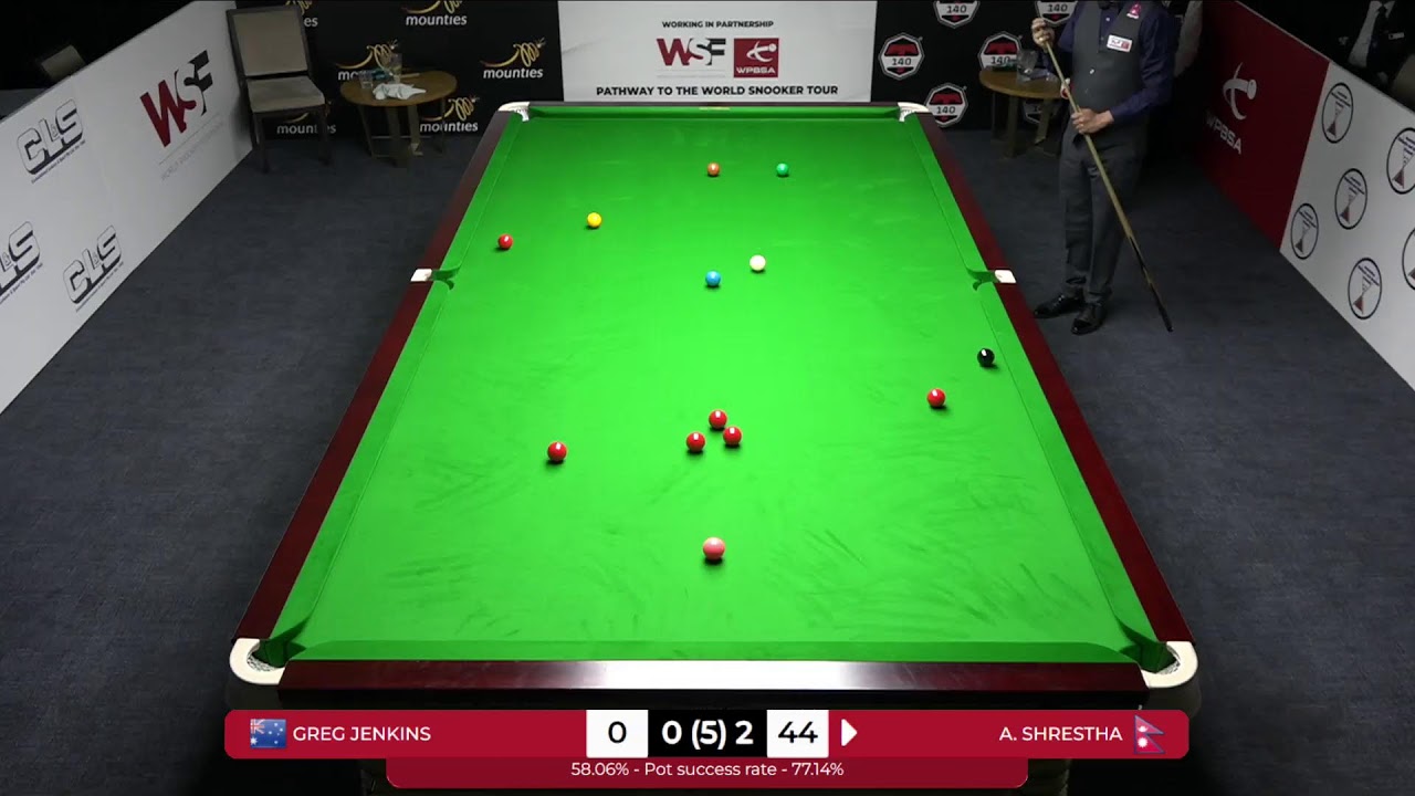 Greg Jenkins vs  Ankit Man Shrestha - WSF Championship 2023 - Group Stage