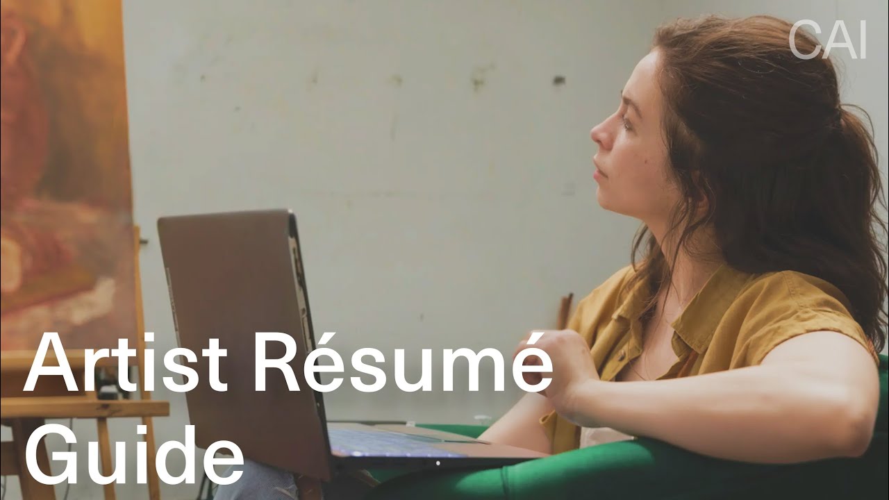 The Artist R&eacute;sum&eacute; Explained in 5 Minutes (+ Template!)