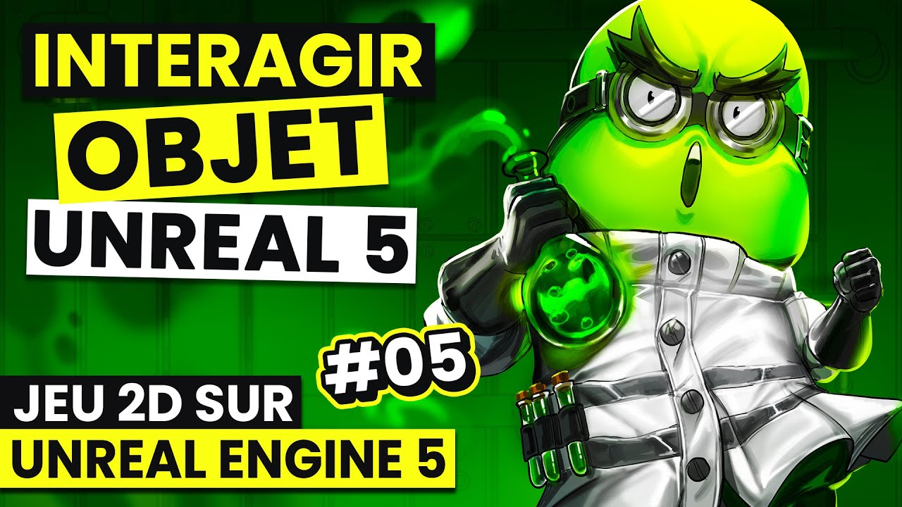 Créer un Objet Interactible - Jeu 2D sur UE5