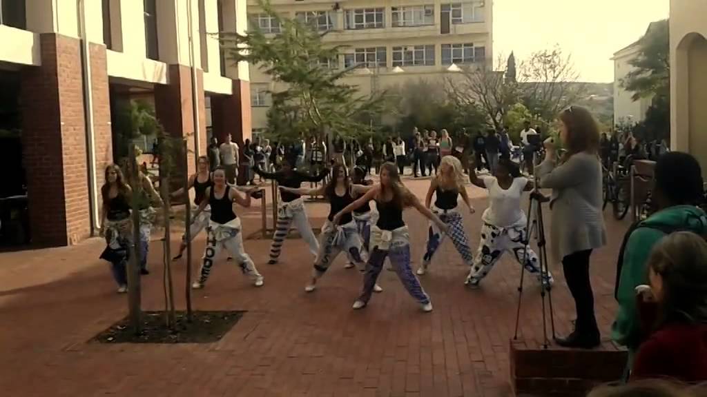 Rhodes Dance Society flashmob - One club at a time