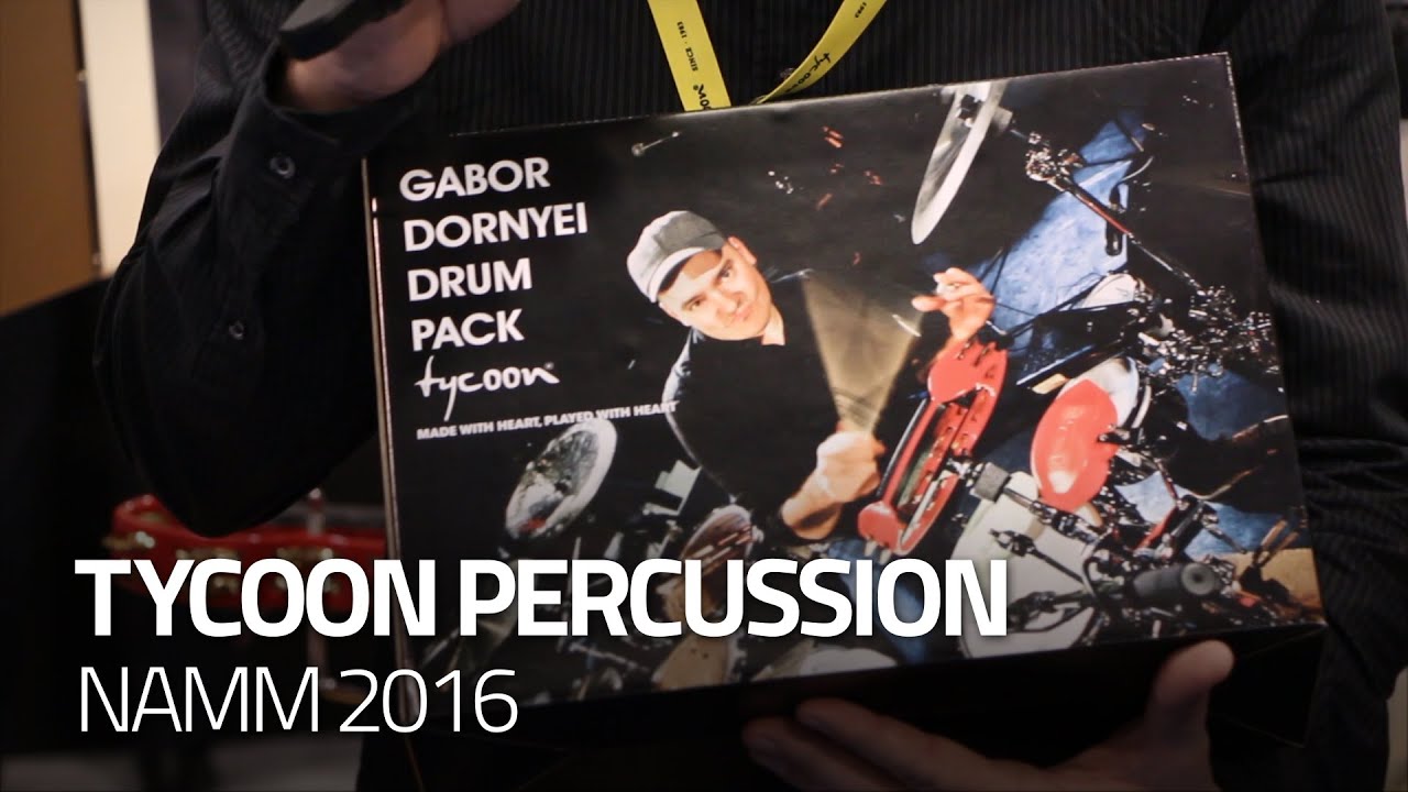 Tycoon Percussion -  Drumeo NAMM 2016