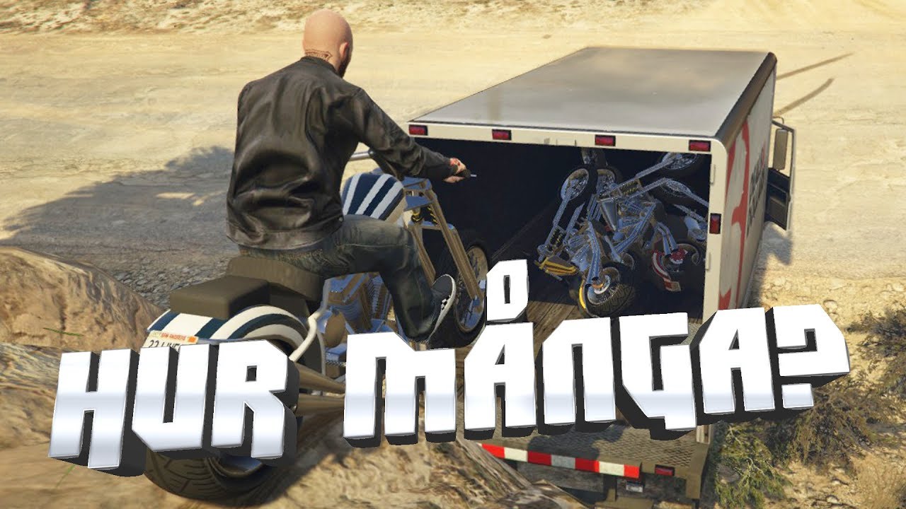HUR MÅNGA FÅR DET PLATS? | GTA 5