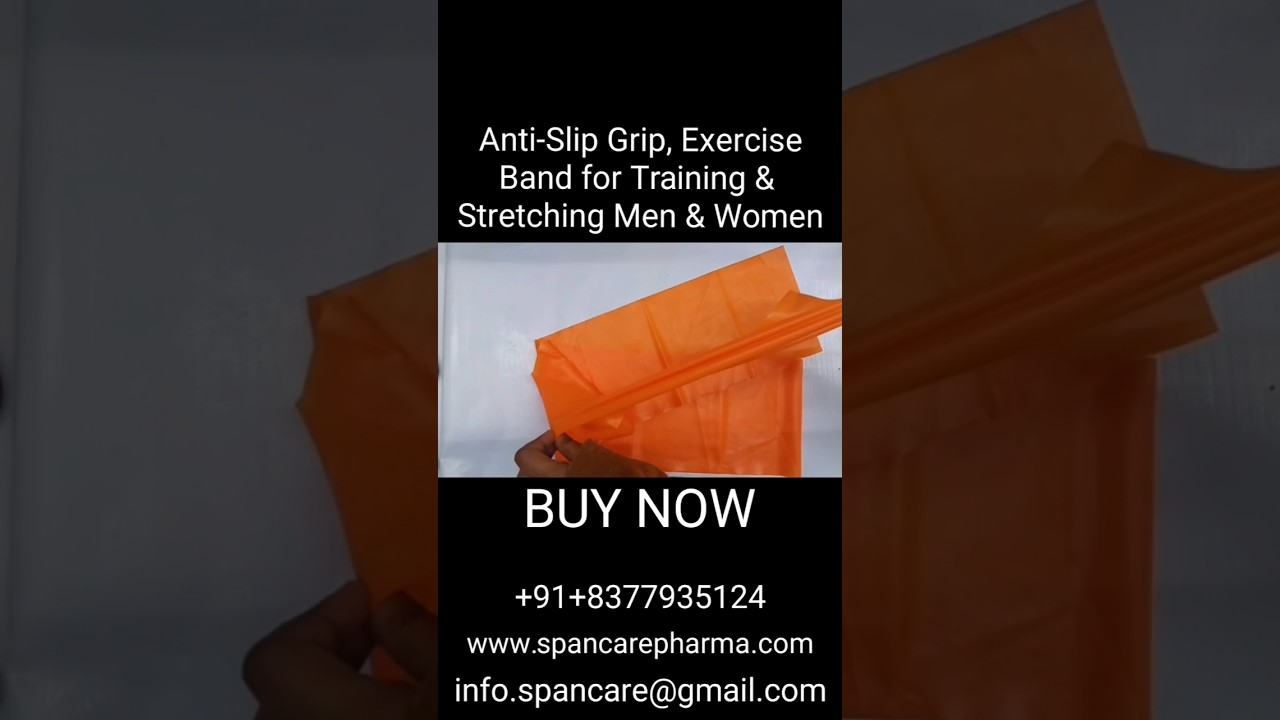 🏋️ Anti-Slip Grip Exercise Band for Training & Stretching  