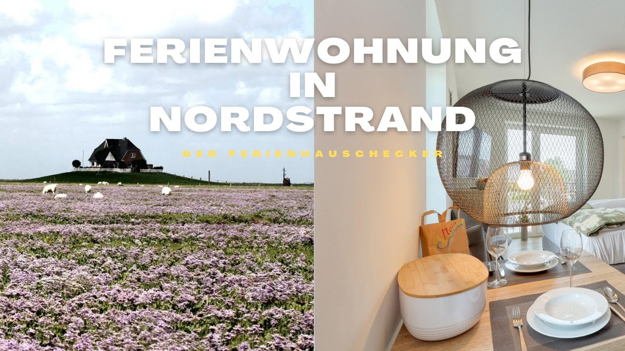 Ferienwohnung in Nordstrand - Ruhe und Entspannung in der Nähe von Husum