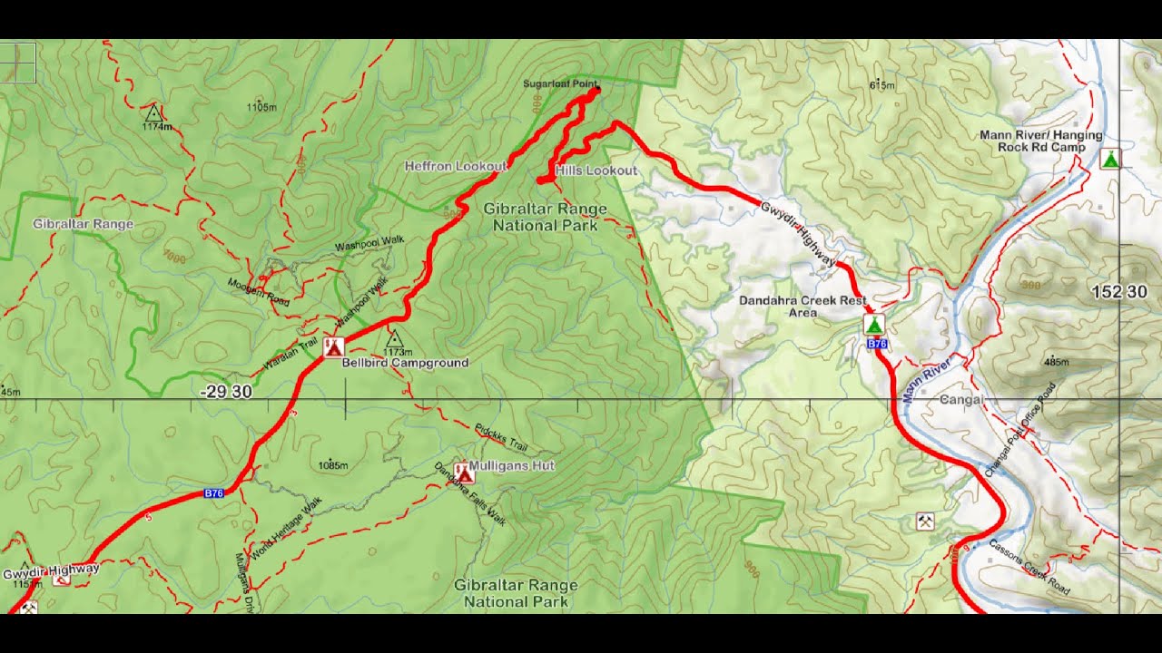 GWYDIR HWY - Grafton to Glen Innes - NSW - 2010