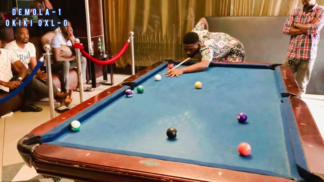 Epic 8-Ball Snooker Showdown: Okiki OXL vs. Demola!