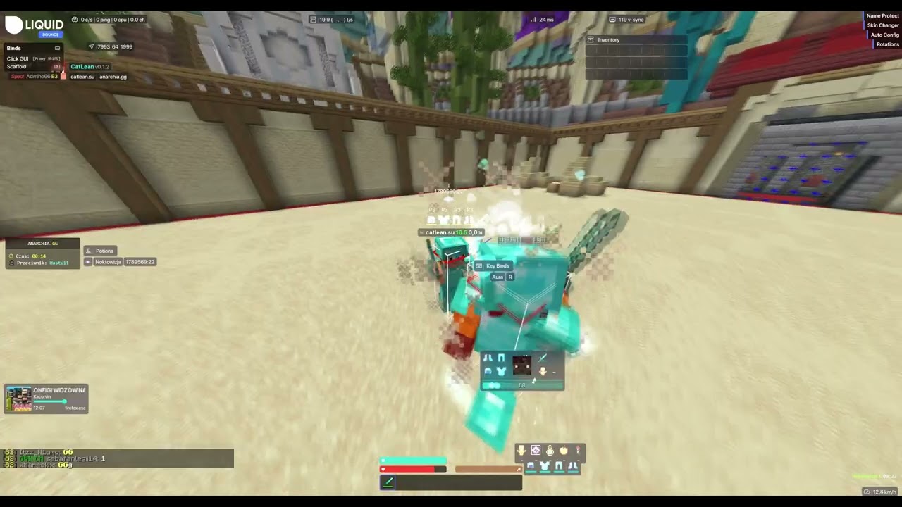 Cheatowanie na anarchi gg w catlean