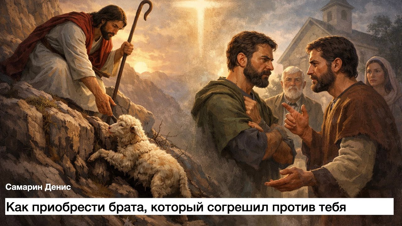 Как приобрести брата, который согрешил против тебя