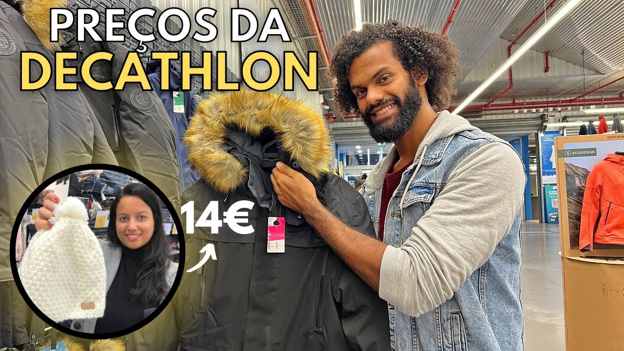 PREÇO DOS TÊNIS E ROUPAS DE FRIO QUE USAMOS EM PORTUGAL