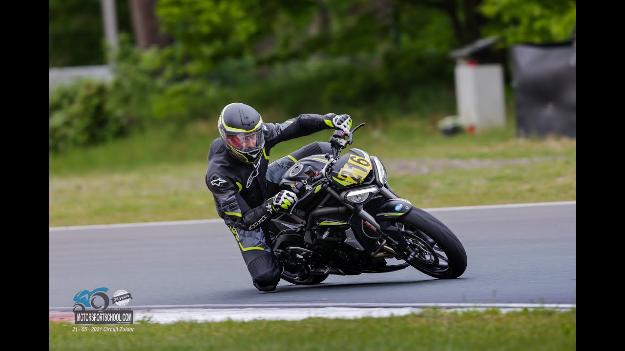 TRIUMPH STREET TRIPLE RS @ CIRCUIT ZOLDER (BE)