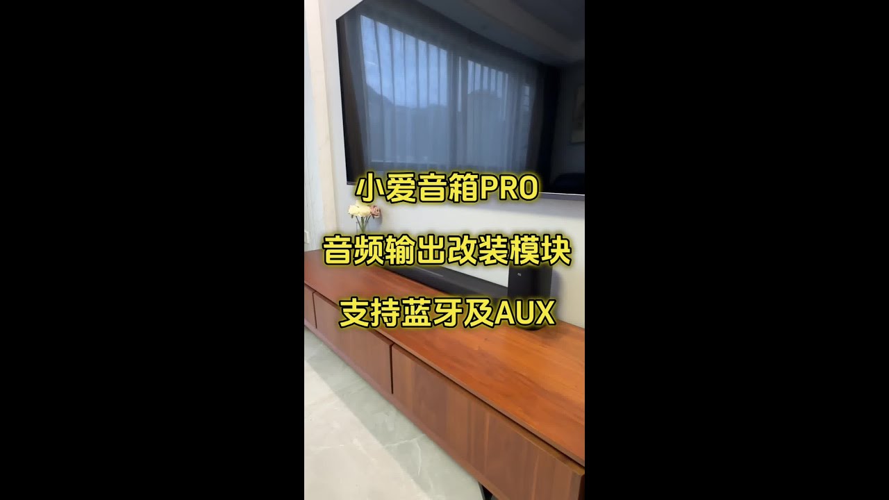 小爱音箱PRO音频输出改装模块，无损改装，支持蓝牙音频输出、AUX输入与输出。#智能家居 #智能音箱 #小爱音箱改装 #蓝牙音箱 #AUX