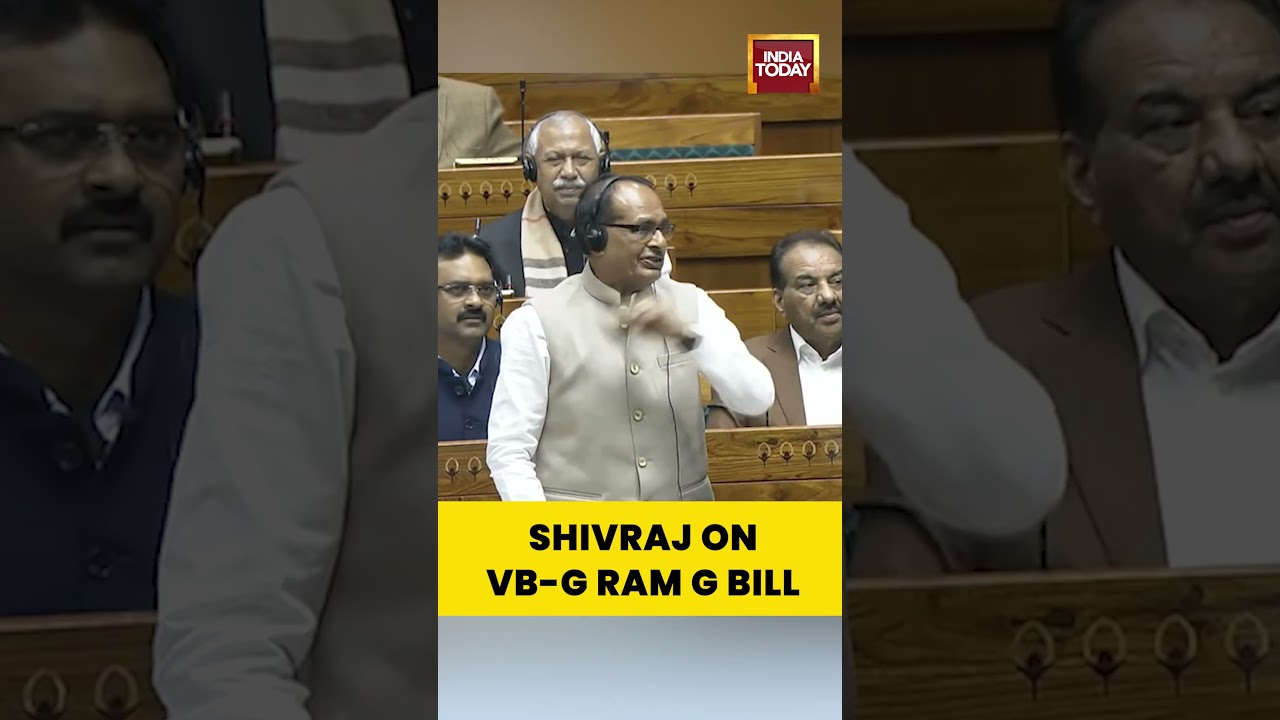 Union Minister Shivraj Singh Chouhan Breaks Down VB-G Ram G Bill 2025 | Key Political Update