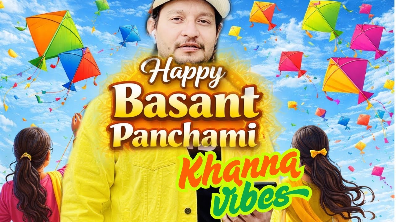 Khanna Basant Panchami Special 🪁 | Sky Full of Colorful Kites & CRACKER NIGHT |TRAVEL FREAK ANGAD