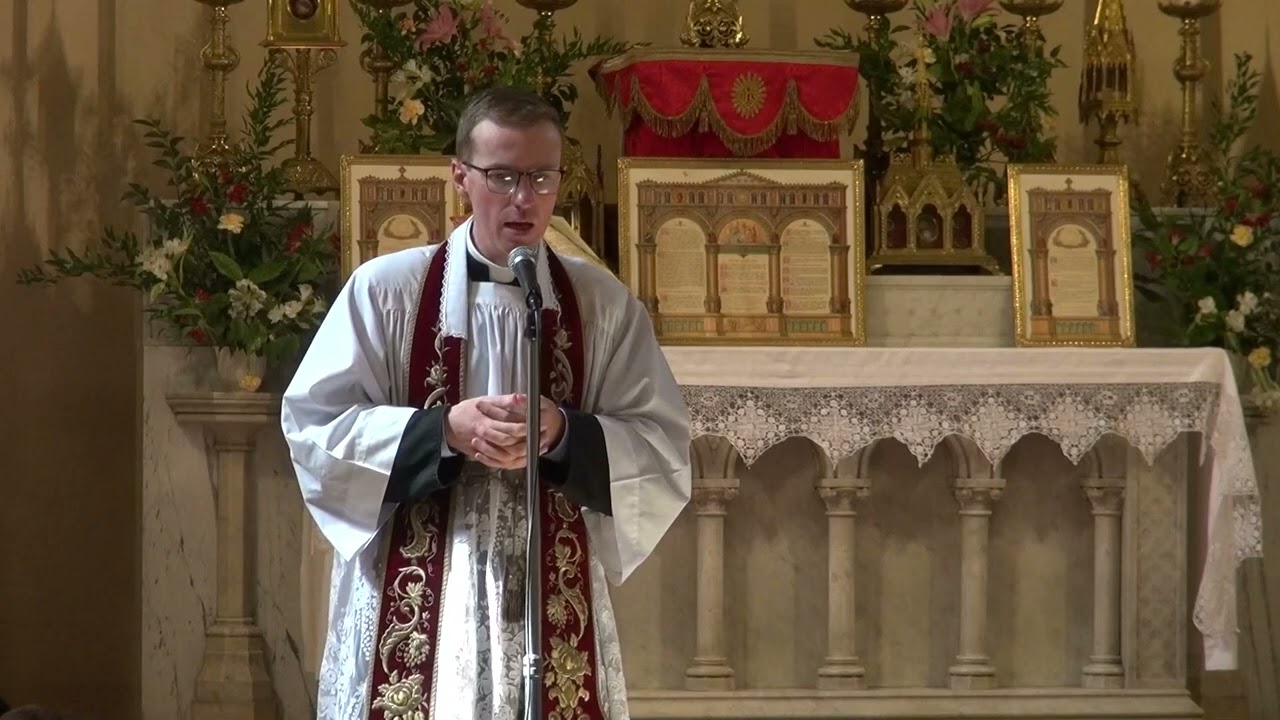 Première messe de M. l'abbé Foutel: "Prêtre jusqu'à la dernière goutte de sang"