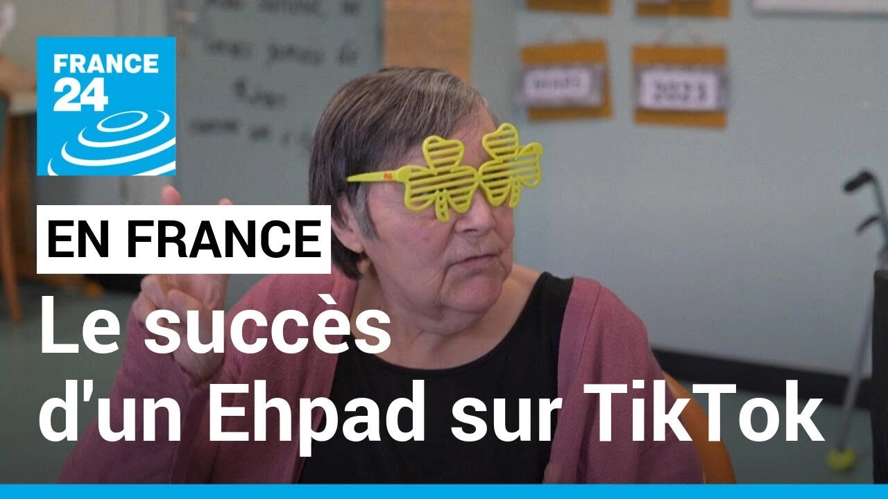 Dans cet Ehpad, des résidentes font des millions de vues sur TikTok • FRANCE 24