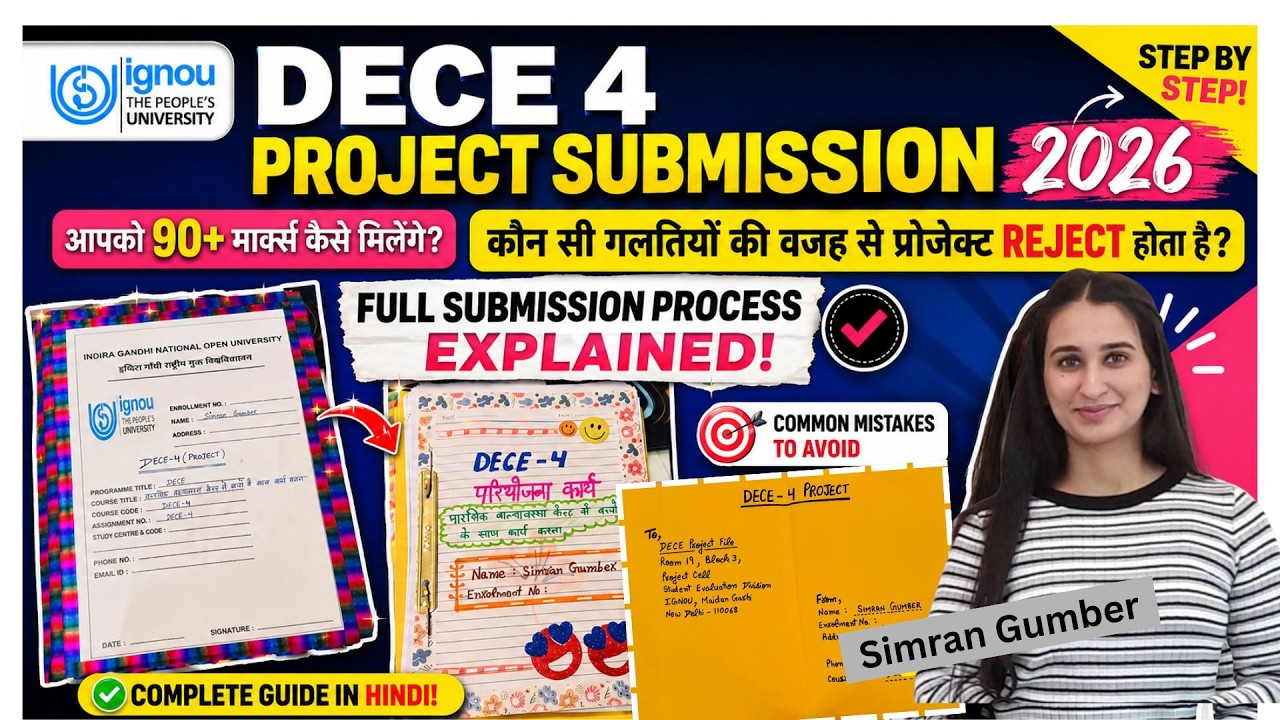 DECE Project Submission 2026 IGNOU Level Up Learning Simran Gumber
